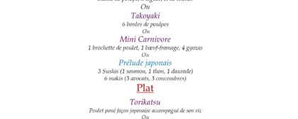 menu soir 2023